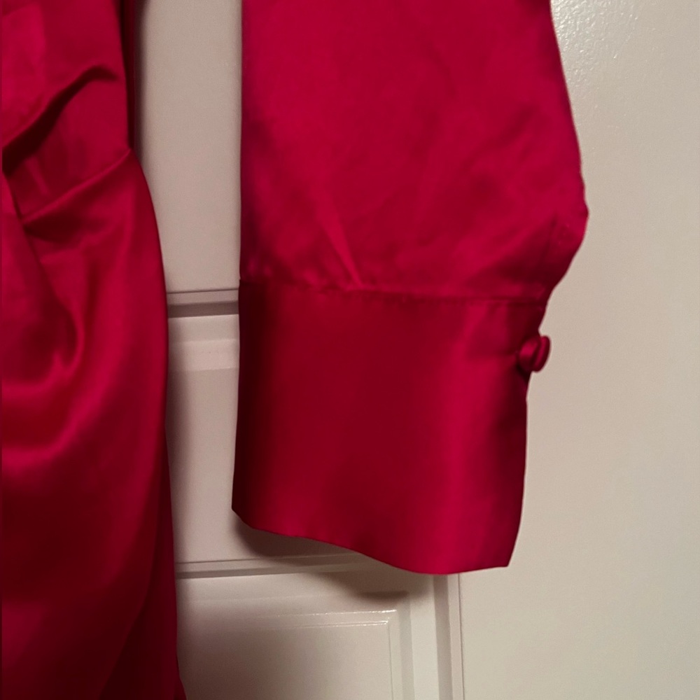SIMONS SATIN DRESS - Picture 3 of 4